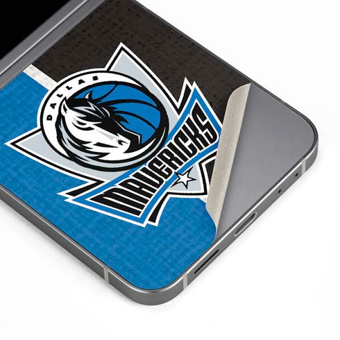 NBA Dallas Mavericks Canvas Galaxy Z Flip6 Skin