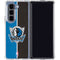 NBA Dallas Mavericks Canvas Galaxy Z Fold5 5G Clear Case