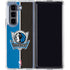 NBA Dallas Mavericks Canvas Galaxy Z Fold5 5G Clear Case