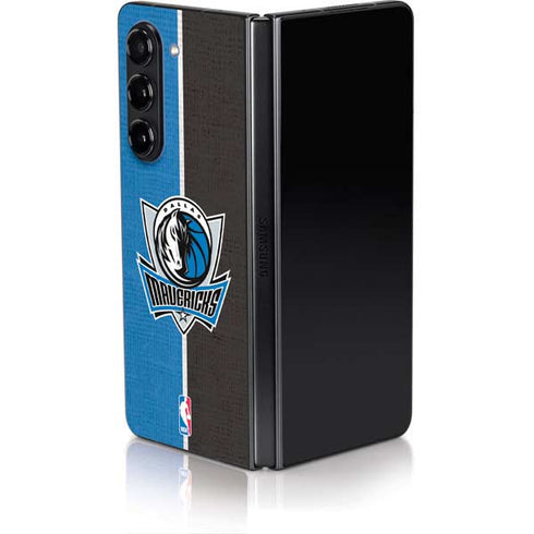 NBA Dallas Mavericks Canvas Galaxy Z Fold5 5G Skin