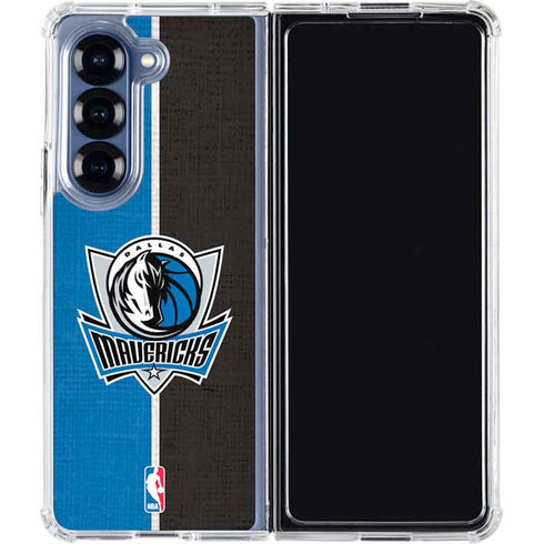 NBA Dallas Mavericks Canvas Galaxy Z Fold6 Clear Case