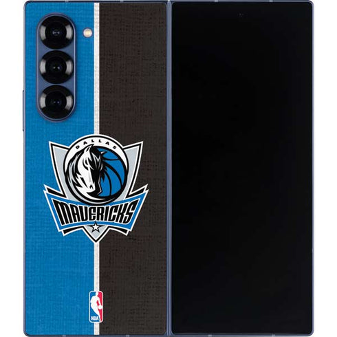 NBA Dallas Mavericks Canvas Galaxy Z Fold6 Skin
