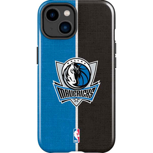 NBA Dallas Mavericks Canvas iPhone 15 Impact Case