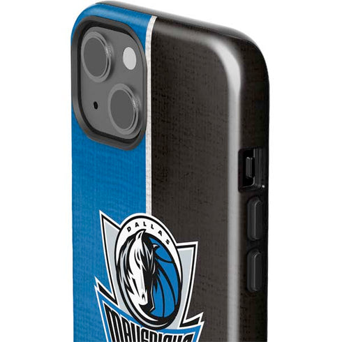 NBA Dallas Mavericks Canvas iPhone 15 Impact Case