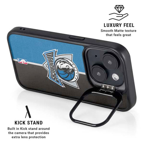 NBA Dallas Mavericks Canvas iPhone 15 Plus Kickstand Case