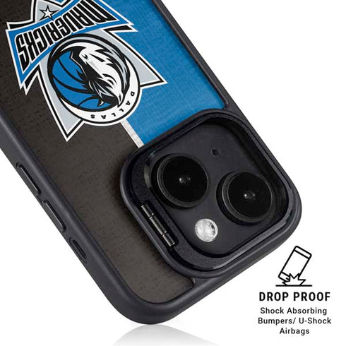 NBA Dallas Mavericks Canvas iPhone 15 Plus Kickstand Case