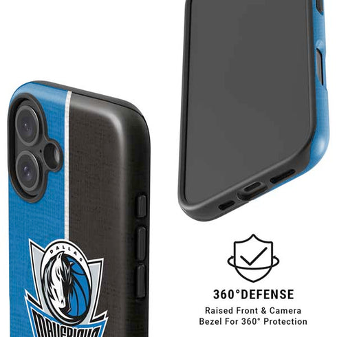 NBA Dallas Mavericks Canvas iPhone 16 Magsafe Impact Case