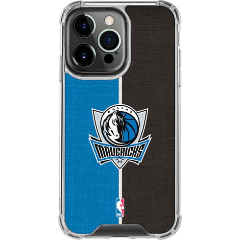NBA Dallas Mavericks Canvas iPhone 16 Pro Clear Case