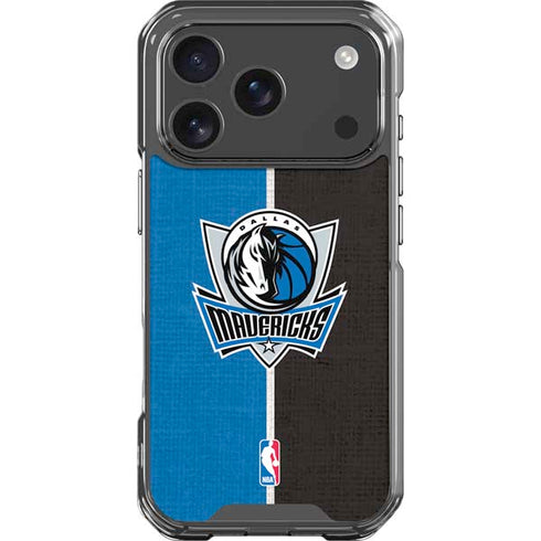 NBA Dallas Mavericks Canvas iPhone 18 Pro Clear Case