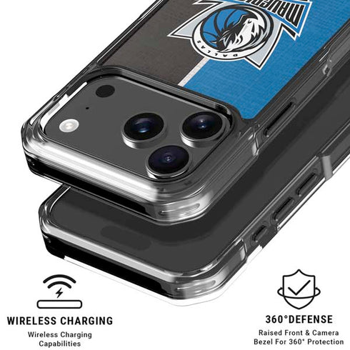 NBA Dallas Mavericks Canvas iPhone 18 Pro Clear Case