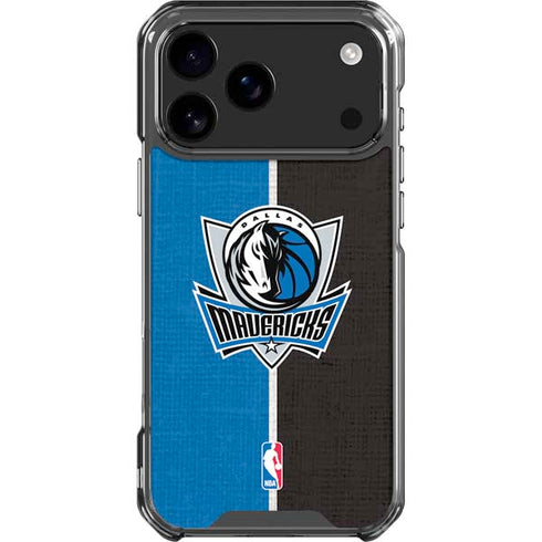 NBA Dallas Mavericks Canvas iPhone 18 Pro Max Clear Case