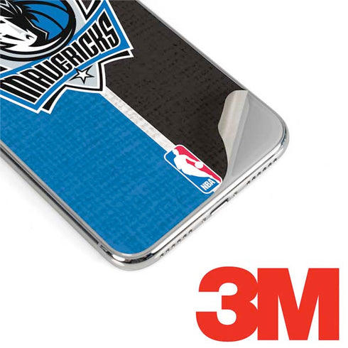 NBA Dallas Mavericks Canvas iPhone XS Skin
