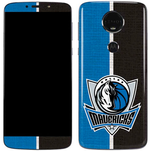 NBA Dallas Mavericks Canvas Moto E5 Plus Skin