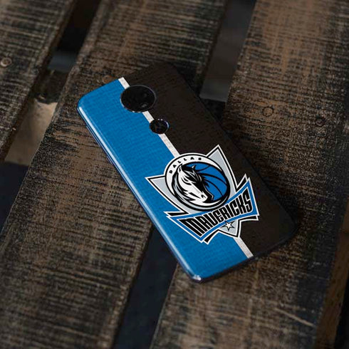 NBA Dallas Mavericks Canvas Moto E5 Plus Skin