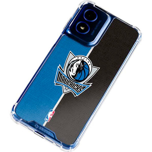 NBA Dallas Mavericks Canvas Moto G Play 4G (2024) Clear Case