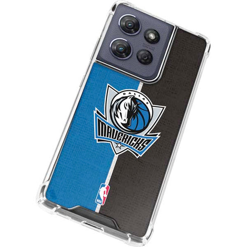 NBA Dallas Mavericks Canvas Moto G Play 5G (2025) Clear Case