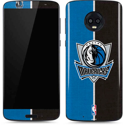 NBA Dallas Mavericks Canvas Moto G6 Skin