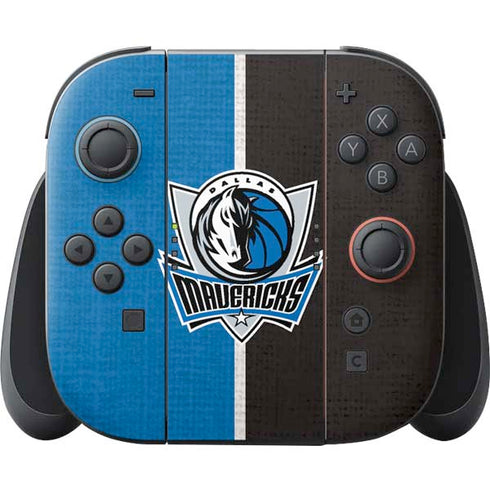 NBA Dallas Mavericks Canvas Nintendo Switch 2 (2025) Joy-Con Controller Skin