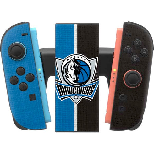 NBA Dallas Mavericks Canvas Nintendo Switch 2 (2025) Joy-Con Controller Skin