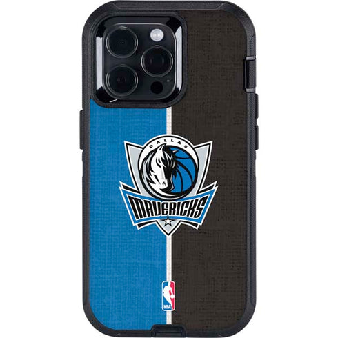 NBA Dallas Mavericks Canvas Otterbox Defender iPhone Skin
