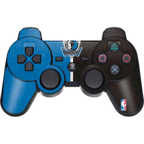 NBA Dallas Mavericks Canvas PS3 Dual Shock wireless controller Skin