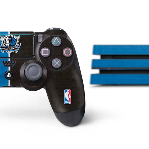NBA Dallas Mavericks Canvas PS4 Pro Bundle Skin
