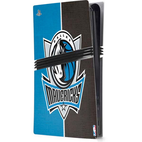 NBA Dallas Mavericks Canvas PS5 Pro Console Skin
