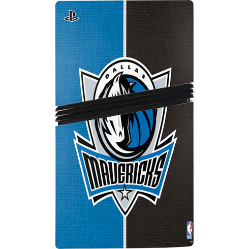 NBA Dallas Mavericks Canvas PS5 Pro Console Skin