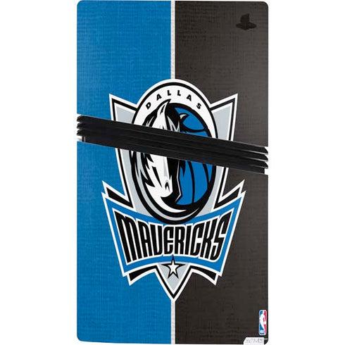 NBA Dallas Mavericks Canvas PS5 Pro Console Skin
