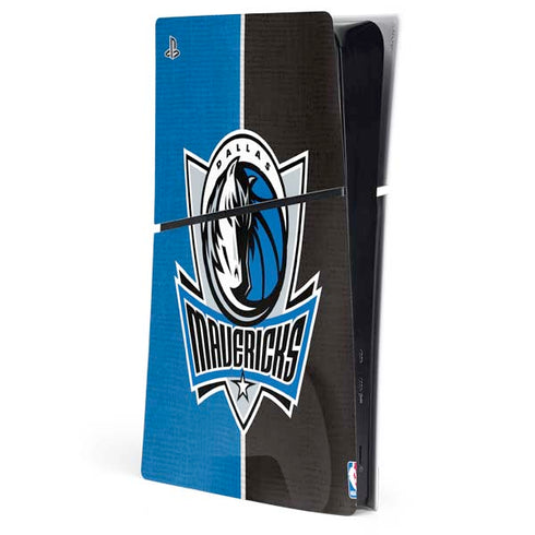 NBA Dallas Mavericks Canvas PS5 Slim Digital Edition Console Skin