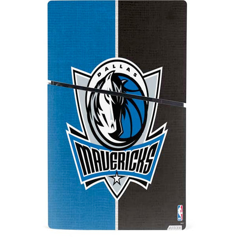 NBA Dallas Mavericks Canvas PS5 Slim Digital Edition Console Skin