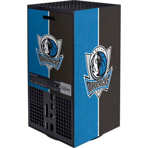 NBA Dallas Mavericks Canvas Xbox Series X Bundle Skin