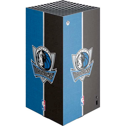 NBA Dallas Mavericks Canvas XBox Series X Digital Edition Console Skin