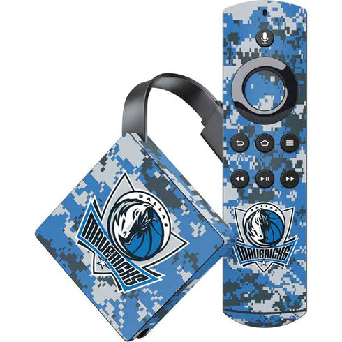NBA Dallas Mavericks Digi Camo Amazon Fire TV Skin