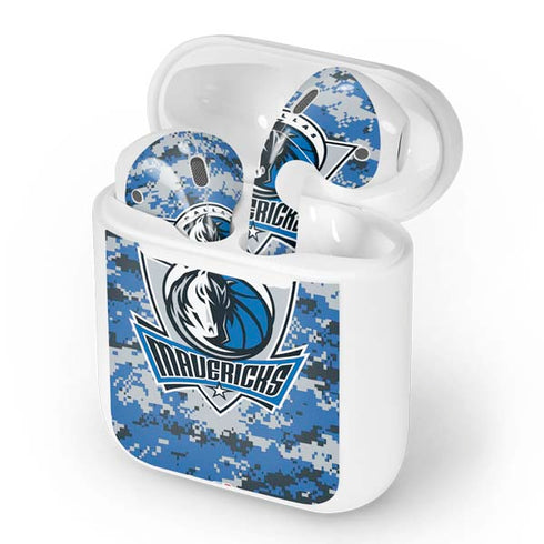 NBA Dallas Mavericks Digi Camo Apple AirPods Skin