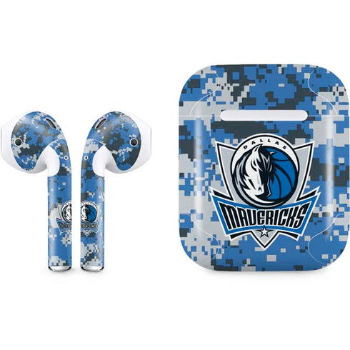 NBA Dallas Mavericks Digi Camo Apple AirPods Skin