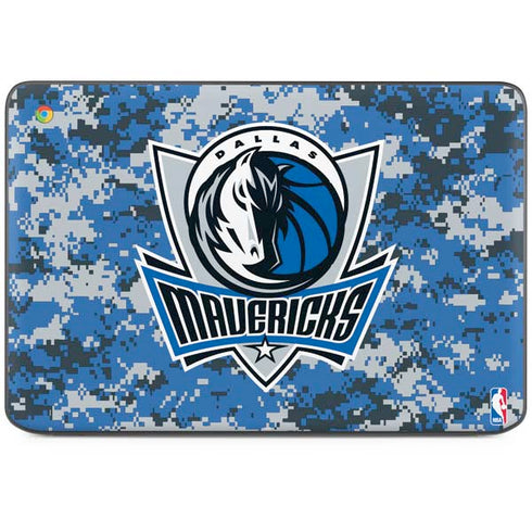 NBA Dallas Mavericks Digi Camo HP Chromebook Skin