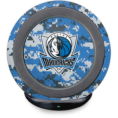 NBA Dallas Mavericks Digi Camo Fast Charge Wireless Charging Stand Skin