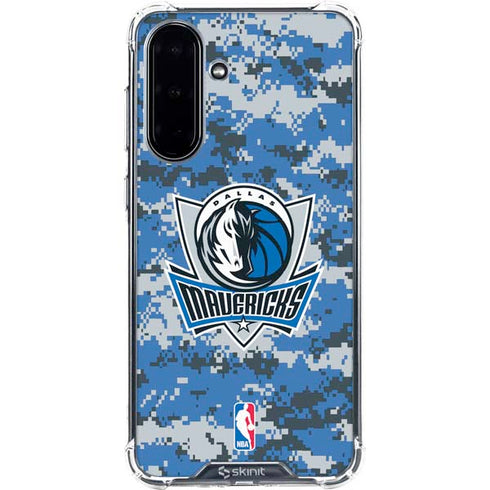 NBA Dallas Mavericks Digi Camo Galaxy A36 5G Clear Case