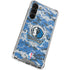 NBA Dallas Mavericks Digi Camo Galaxy S24 FE Clear Case