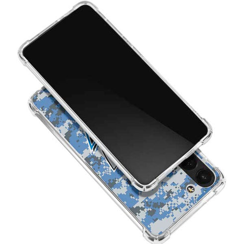 NBA Dallas Mavericks Digi Camo Galaxy S24 FE Clear Case