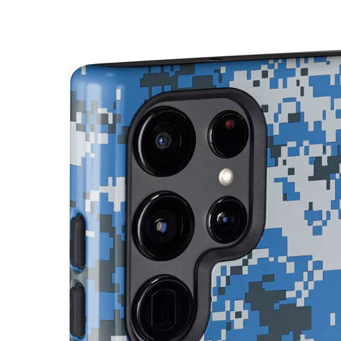 NBA Dallas Mavericks Digi Camo Galaxy S25 Ultra Impact Case