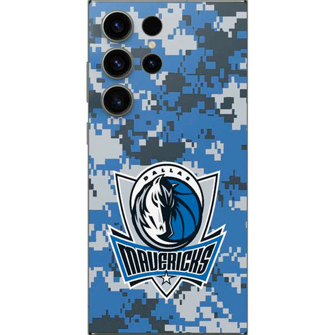 NBA Dallas Mavericks Digi Camo Galaxy S24 Ultra Skin