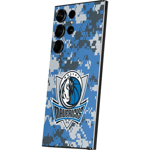 NBA Dallas Mavericks Digi Camo Galaxy S24 Ultra Skin