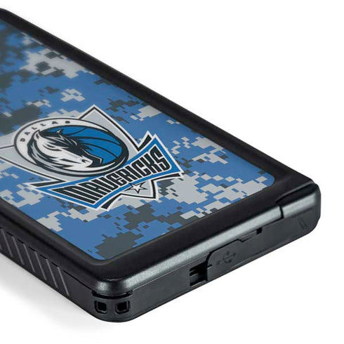 NBA Dallas Mavericks Digi Camo Galaxy S24 Ultra Waterproof Case