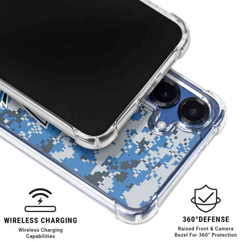 NBA Dallas Mavericks Digi Camo Galaxy S25 Clear Case