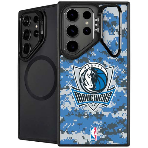 NBA Dallas Mavericks Digi Camo Galaxy S26 Ultra Kickstand Case