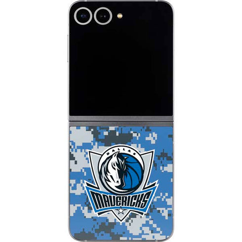 NBA Dallas Mavericks Digi Camo Galaxy Z Flip6 Skin