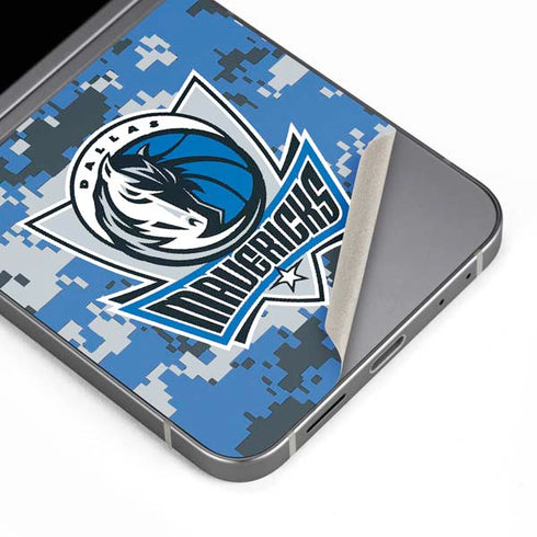 NBA Dallas Mavericks Digi Camo Galaxy Z Flip6 Skin