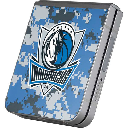 NBA Dallas Mavericks Digi Camo Galaxy Z Flip6 Skin